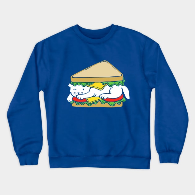 catwich Crewneck Sweatshirt by AlbyLetoy